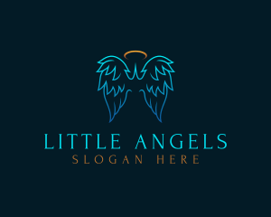 Holy Angelic Wings logo design