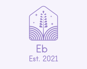 Purple - Lavender Field House logo design