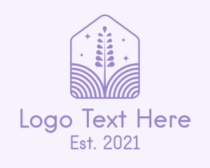 Natural Product - Lavender Field House logo design