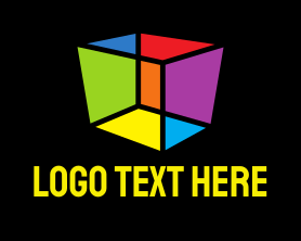 Vitality - Colorful Cube logo design