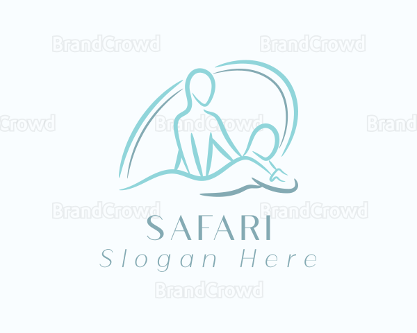 Wellness Spa Massage Logo