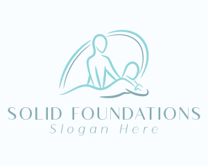 Physical Therapy - Wellness Spa Massage logo design