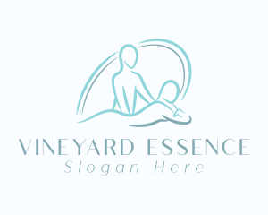 Wellness Spa Massage logo design