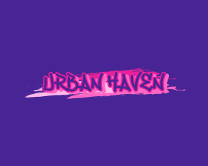 Graffiti Urban Paint logo design