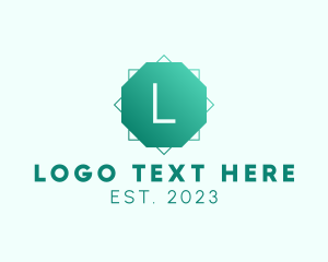Modern - Gradient Octagon Geometric Business logo design