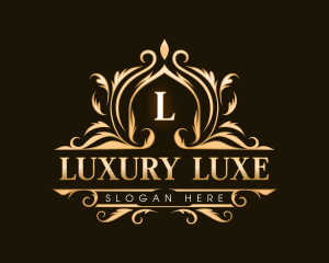 Luxury Floral Ornament logo design