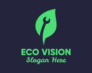 Green Leaf Repair  logo design