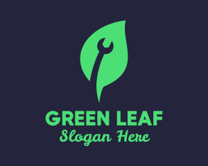 Green Leaf Repair  logo design