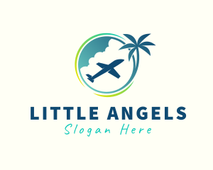 Transportation - Travel Fly Airplane logo design