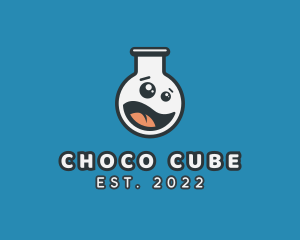 Inspection - Laboratory Flask Emoji logo design