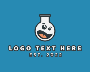 Inspection - Laboratory Flask Emoji logo design