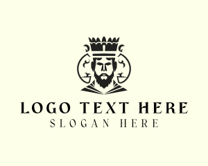 Luxury - Medieval King Royalty logo design