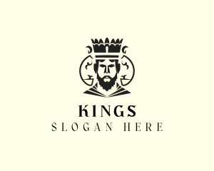 Medieval King Royalty logo design