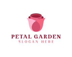 Petal - Beauty Flower Rose logo design