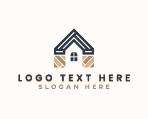 Interior - Flooring Tiles Floor logo design