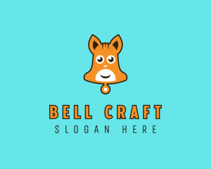 Bell - Cute Bell Cat logo design