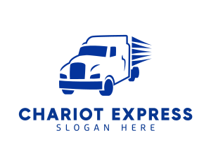 Blue Express Cargo logo design