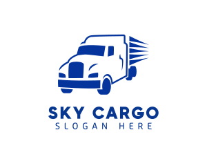 Blue Express Cargo logo design