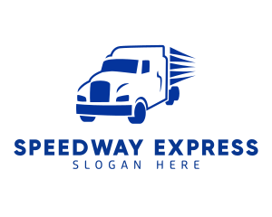 Blue Express Cargo logo design