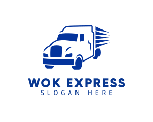 Blue Express Cargo logo design