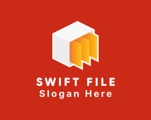 File - Tech Cube File logo design