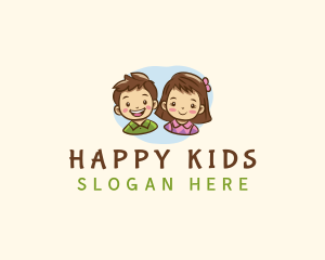 Happy Kids Daycare logo design