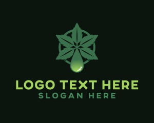 Garden - Organic Cannabis Oil logo design