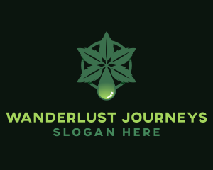 Sustainability - Organic Cannabis Oil logo design