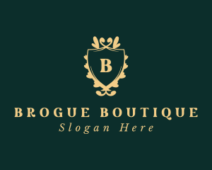 Shield Royal Boutique logo design