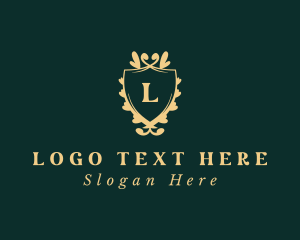 Lettermark - Shield Royal Boutique logo design