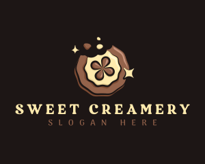 Cookie Biscuit Dessert logo design