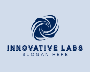 Waves Biotechnology Lab logo design