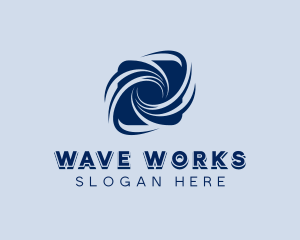 Waves Biotechnology Lab logo design