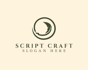 Screenwriter - Feather Pen Publishing logo design