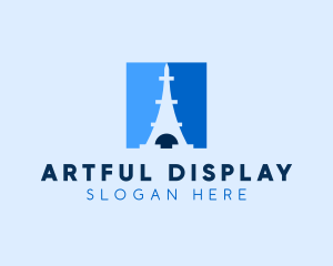 Eiffel Tower Paris logo design