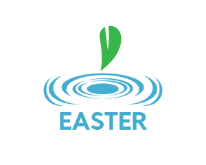 Spa - Leaf Water Spa logo design