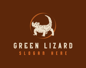 Thorny Devil Lizard logo design