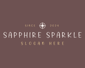 Cosmic Sparkle Star logo design