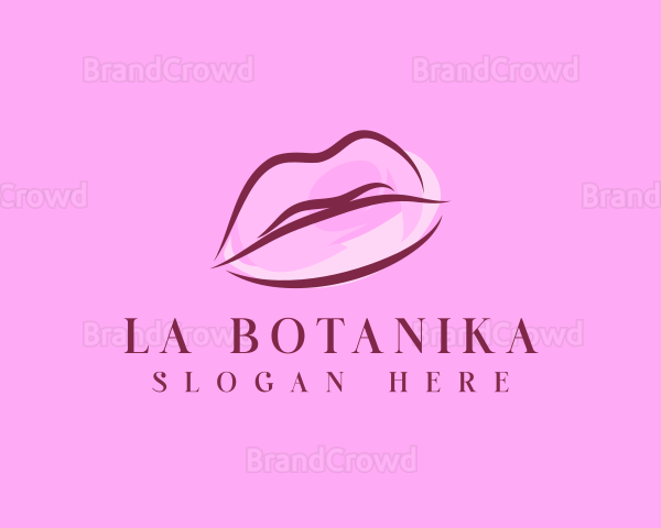 Lips Beauty Lipstick Logo