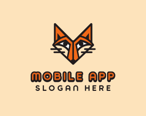 Cartoon Fox Animal Logo