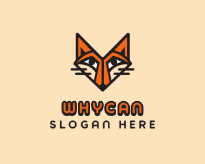 Cartoon Fox Animal Logo