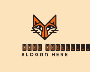 Wild - Cartoon Fox Animal logo design