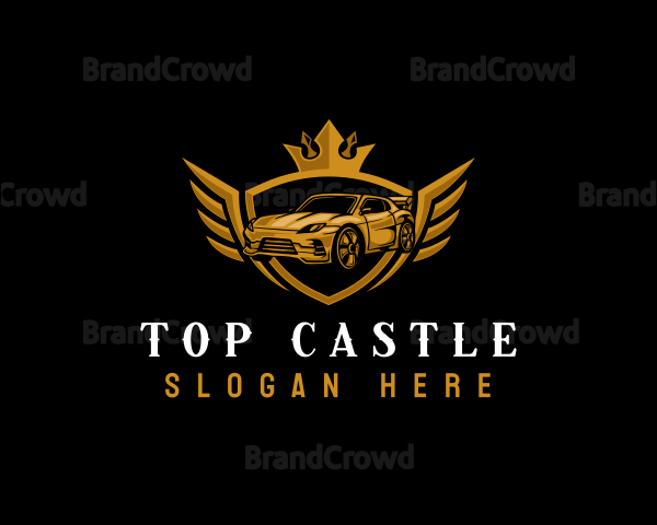 Automotive Crown Car Logo