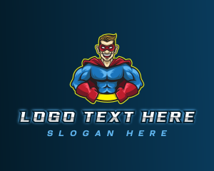 Cape - Superhero Avatar Gaming logo design
