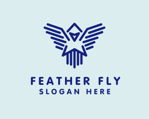 Flying Bird Agency logo design