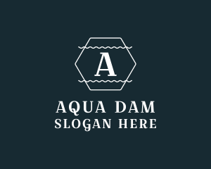 Aqua Drinking Water logo design