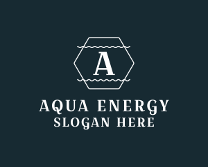 Aqua Drinking Water logo design