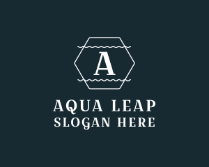 Aqua Drinking Water logo design