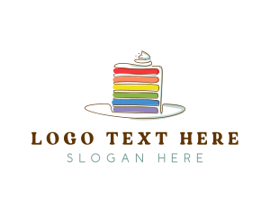 Icing - Rainbow Cake Bakery logo design