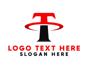Distribution - Letter T Business Firm logo design